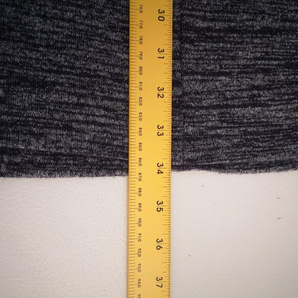 Gap Ladies Size Medium Long Sleeve Lightweight Navy & Grey Tweed Dress - Picture 7 of 7